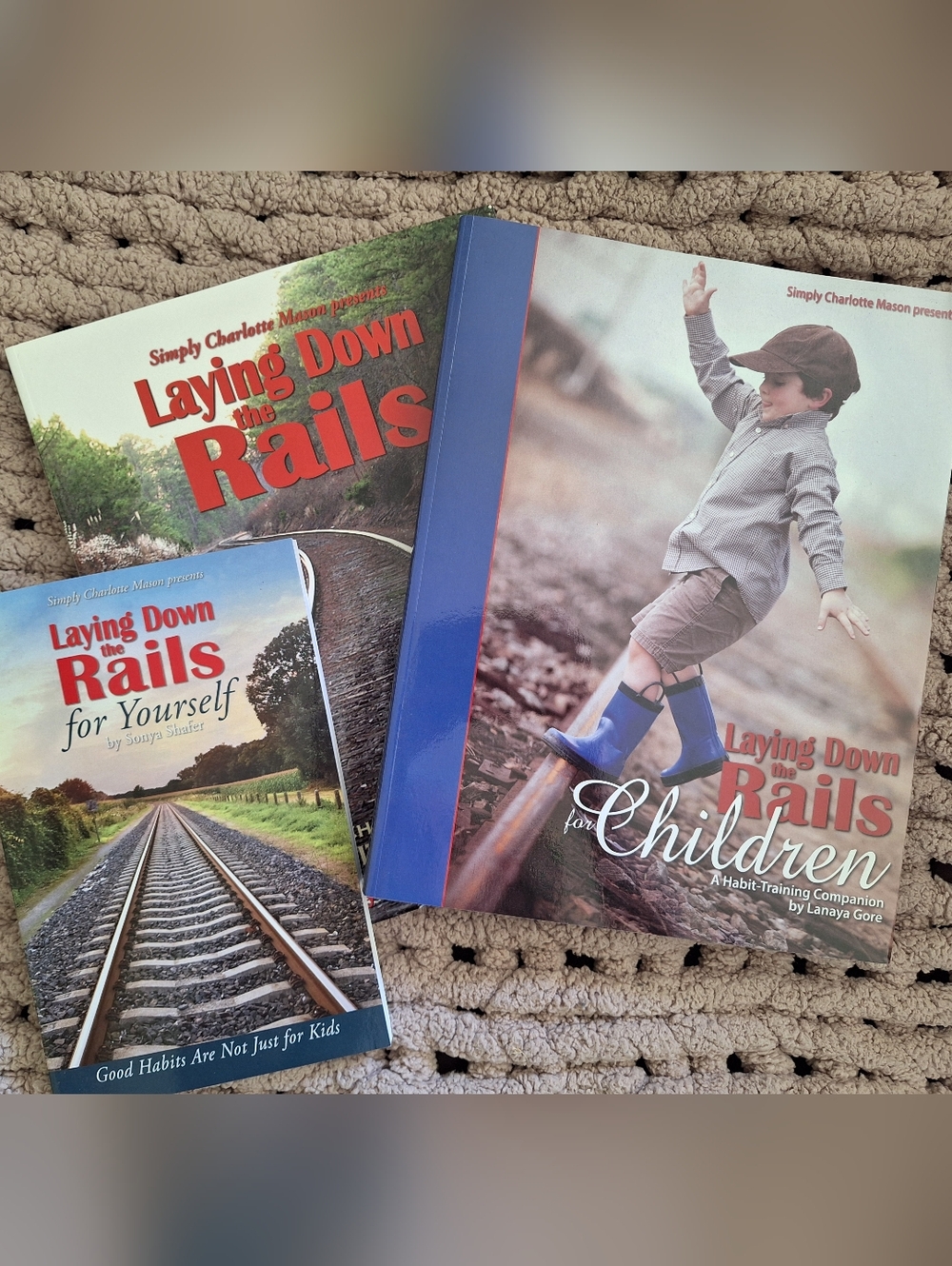 Laying Down the Rails for Children - Blue Cover
